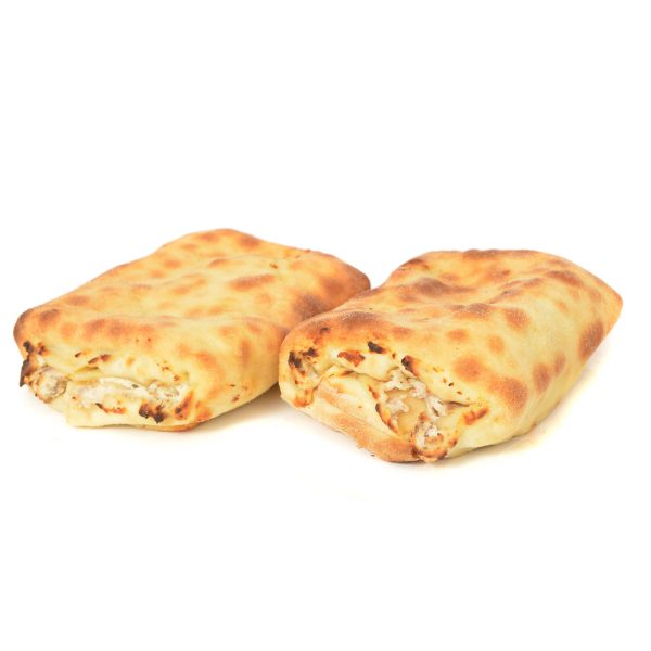Focaccia ricotta salsiccia e cipolla